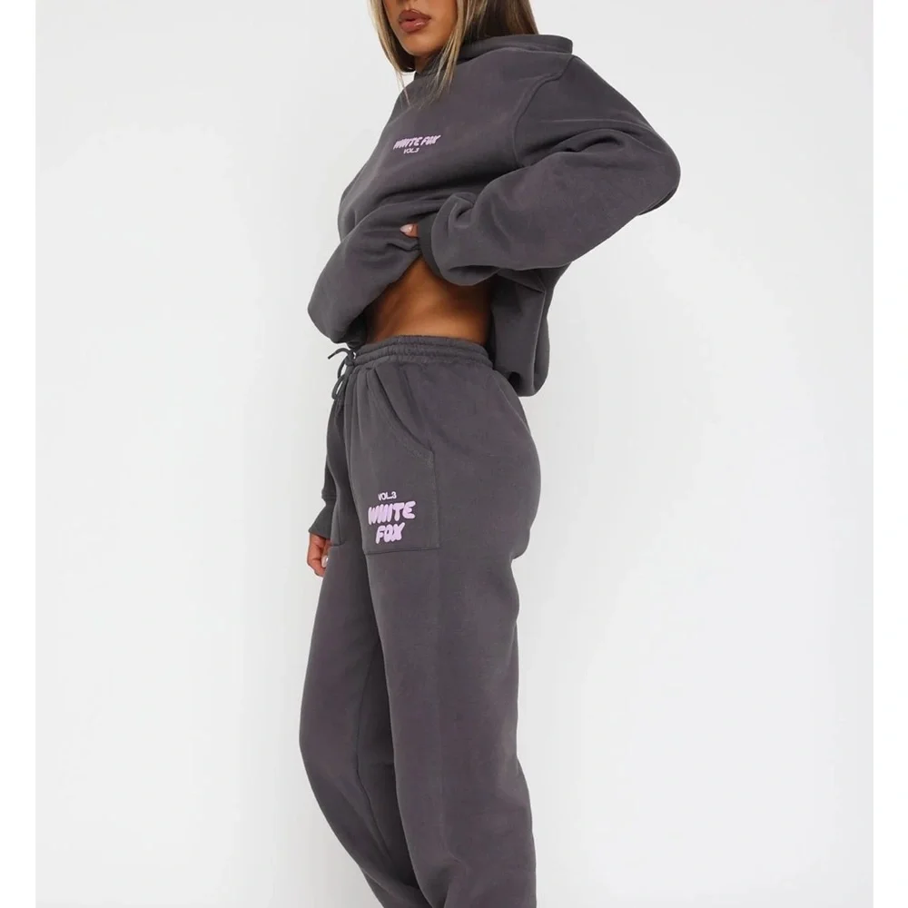 White Fox Grey Sweatpants - Picture 9 of 16